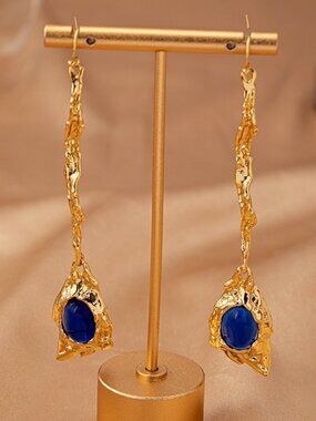 Alexis Bittar Large Gemstone Earrings